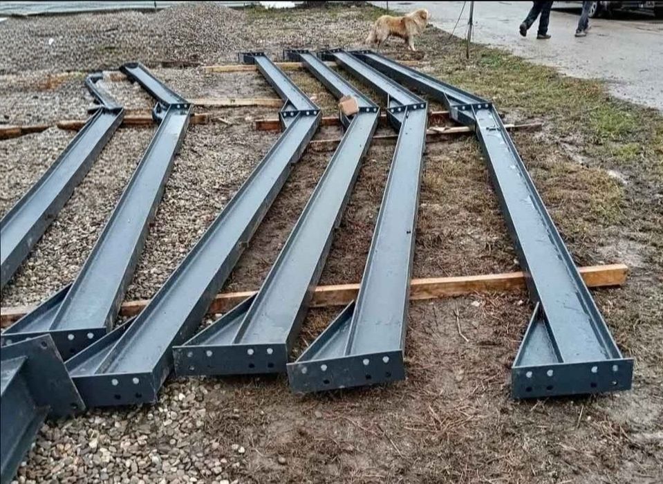 Vând hala metalica 10x20 din profil cu montaj