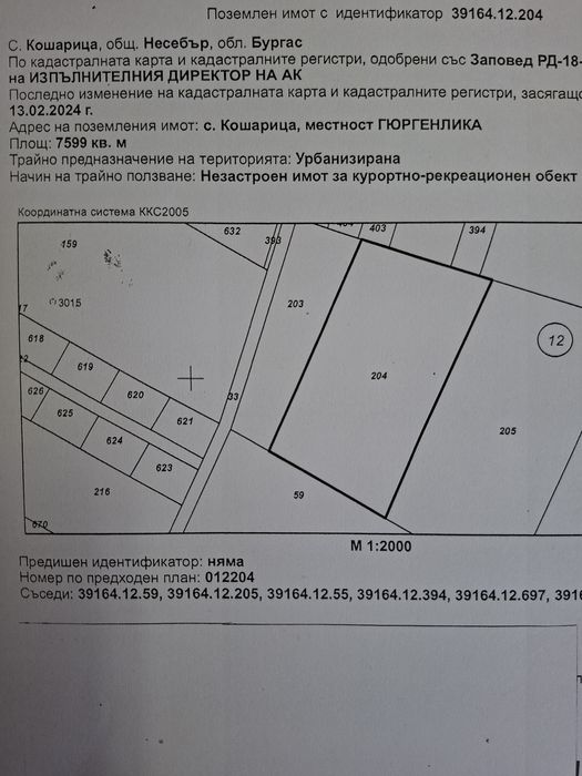 Инвестиционен имот Несебър