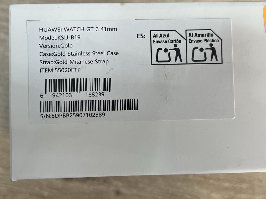 Huawei Watch GT6 41mm Gold Перфектен