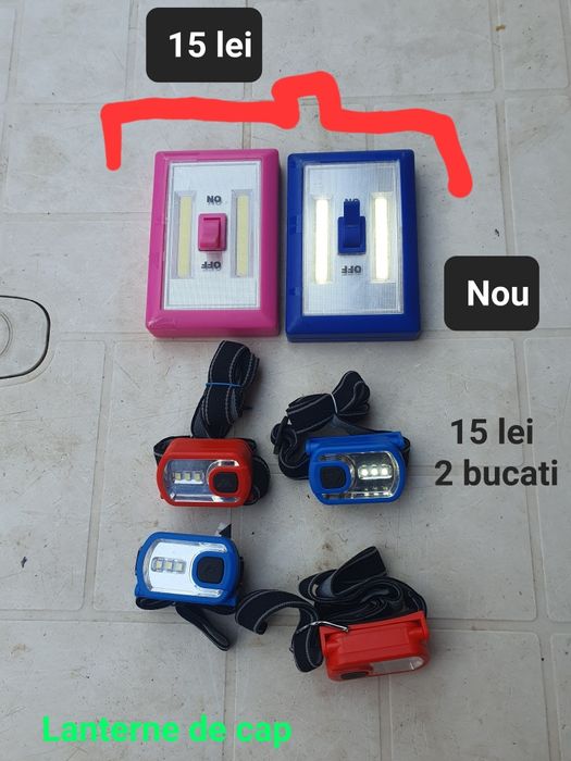 intrerupator lanterna si de cap