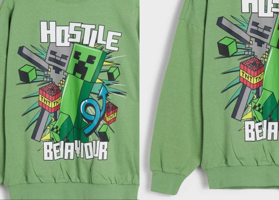 Нов, лицензиран суичър Майнкрафт