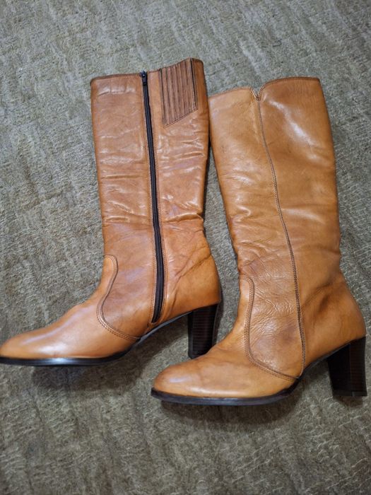 Cizme din piele naturala