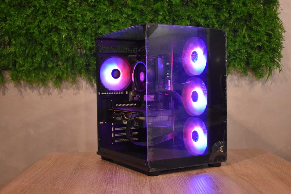 Геймърски Компютър Ryzen 5 5500 | RTX 3060TI | 16GB RAM | 256GB Ssd |