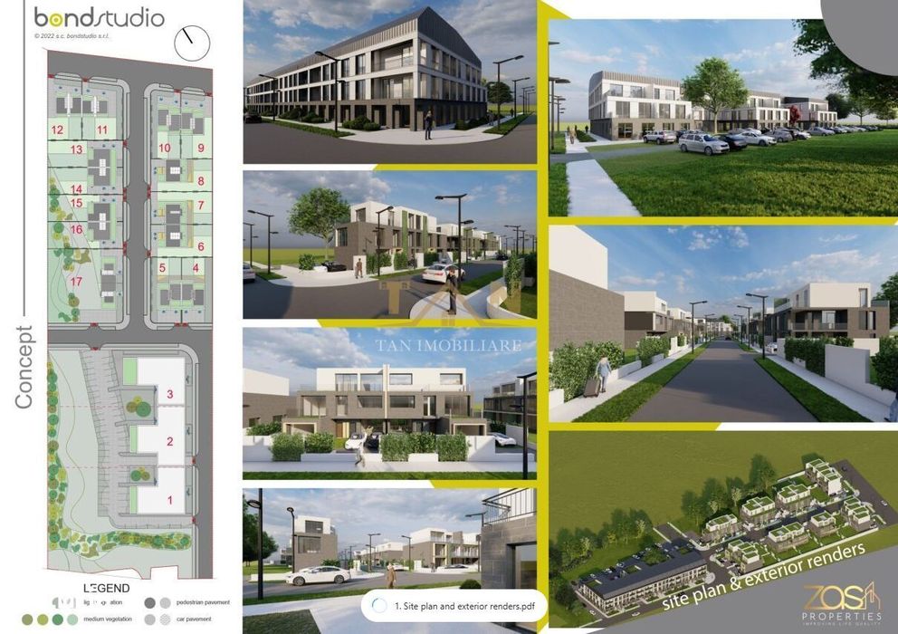 Teren pentru Bloc 27 Ap + 3 Spatii Comerciale La Liziera Paduri Verzi