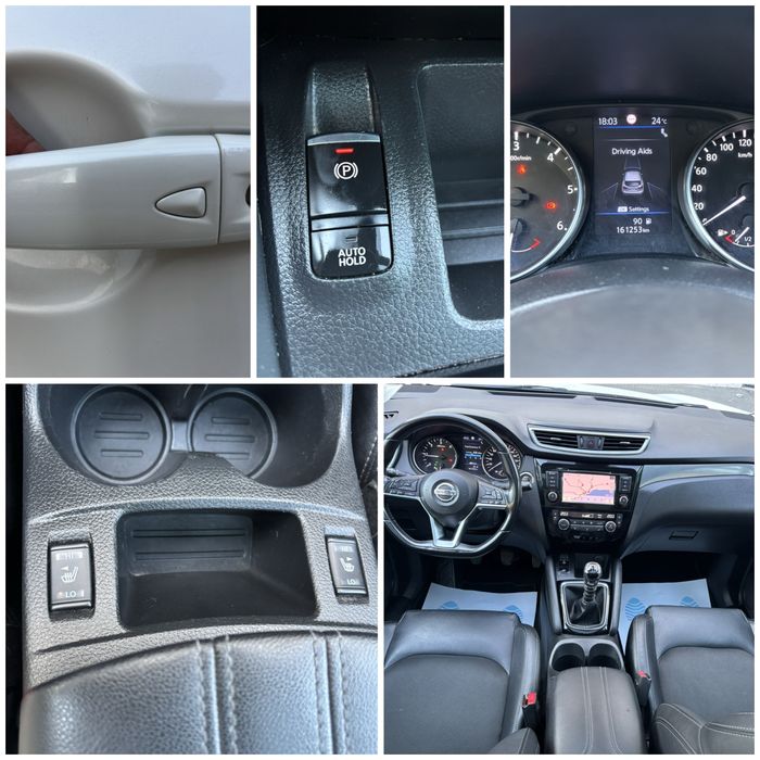 Nissan Qashqai Facelift 2019/160.000km/Tekna/Panoramic/Camere 360/Semipiele/Lane assist/Blind Spot/Scaune incalzite/Keyless Entry
