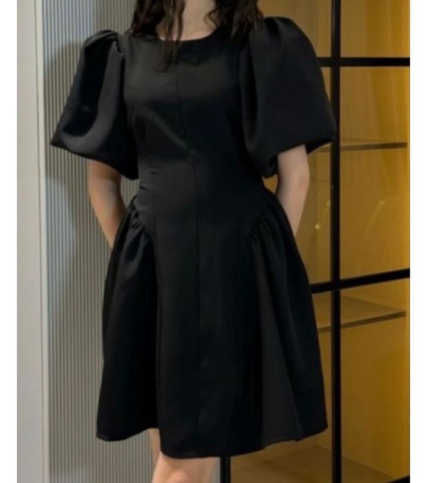 Платье черное короткое