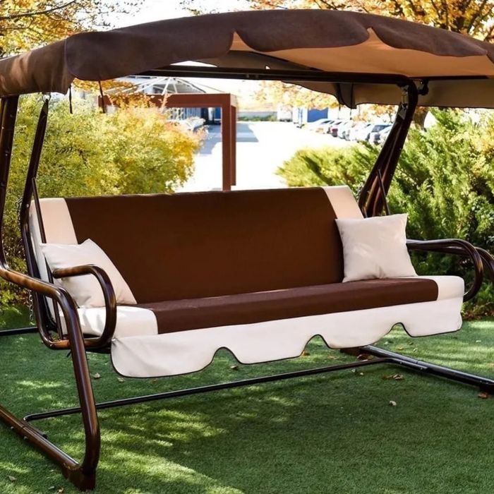 Садовые качели с москитной сеткой