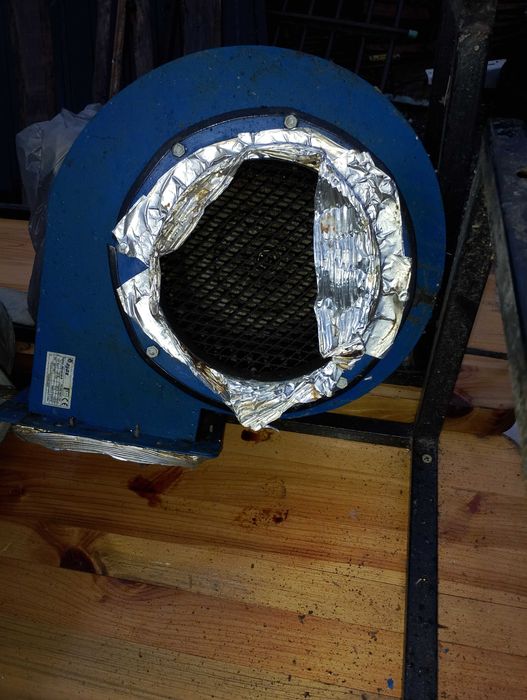 Аспирация чадър с охлюв