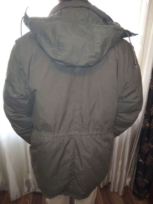 Мужской пуховик теплый