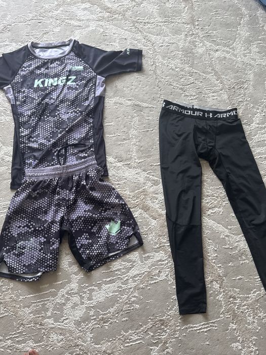 Kingz   рашгард + under armor лоссина