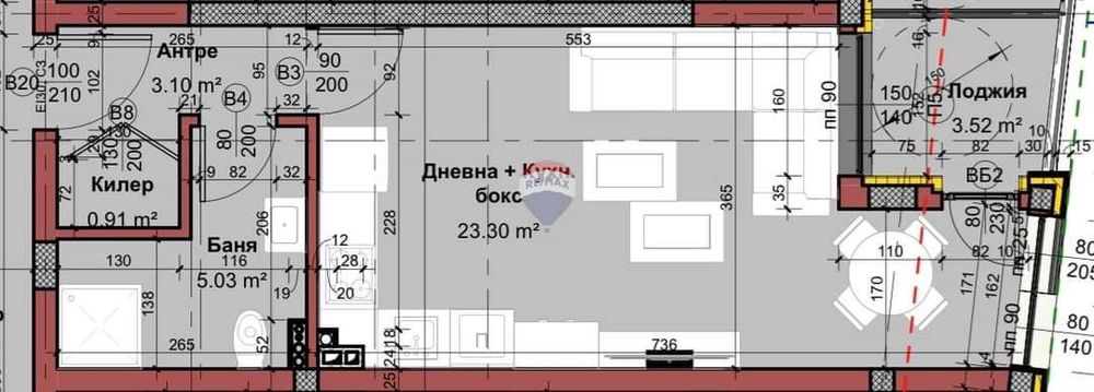 Продава се Едностаен апартамент в Варна, Изгрев - 47 кв.м за 1426 €/кв.м - Снимка #1