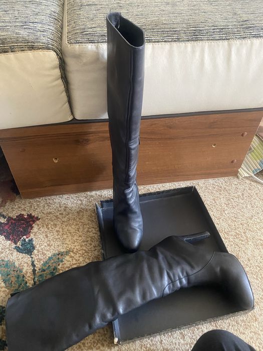 Сапоги из натуральной кожи Б/У