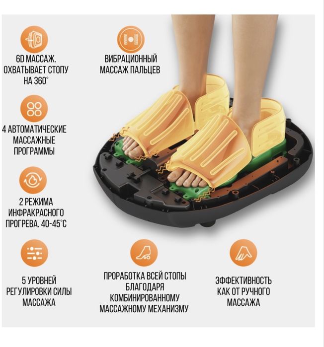 Массажер для ног новый