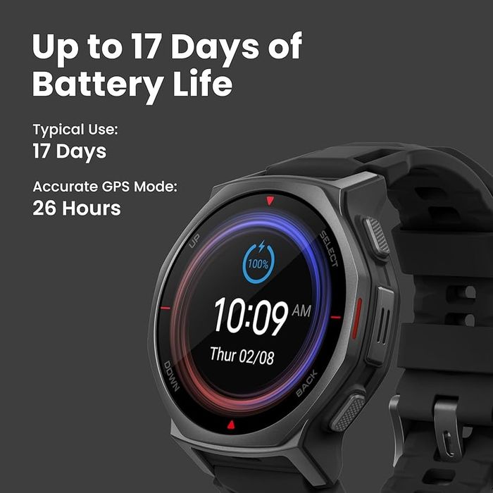 Amazfit T-Rex 3 Pro 44mm Tactical Black Nou/Sigilat