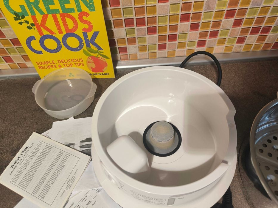 Aparat de gatit cu aburi Tefal VC145130, 6 l, Alb