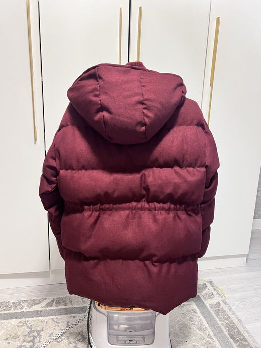 куртка бордовая