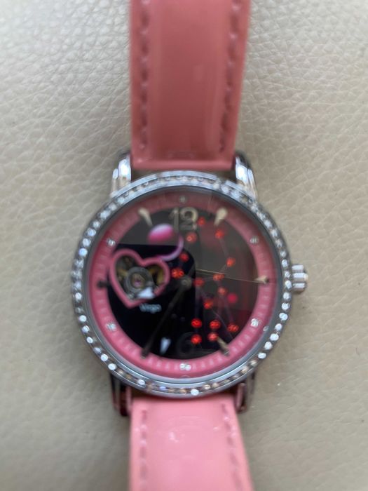 Ceas automatic TIME100 43 mm analog curea piele NOU ZODIAC no ambalaj