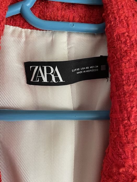 Vand sacou Zara boucle