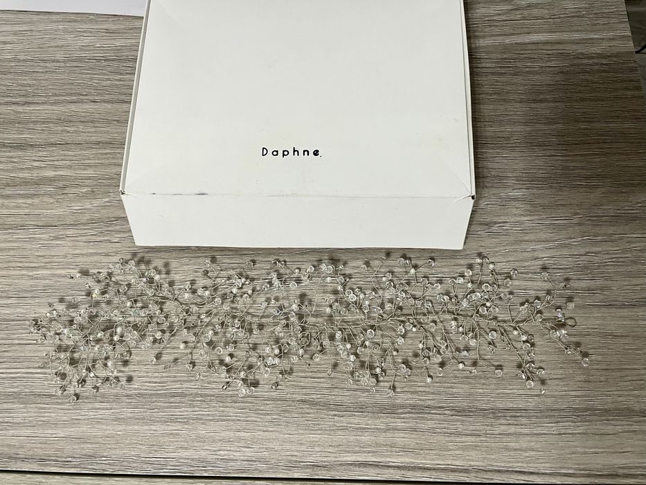 Diadema swarovski si perle