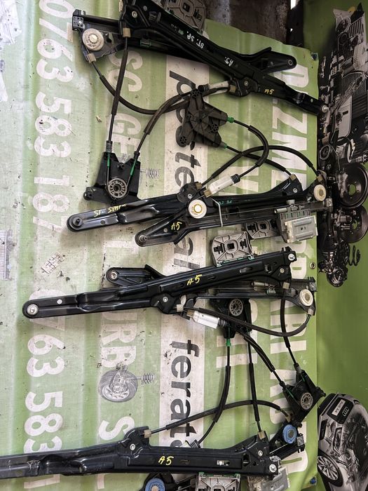Macara geam electrică ușă dreapta spate Audi A5 2010