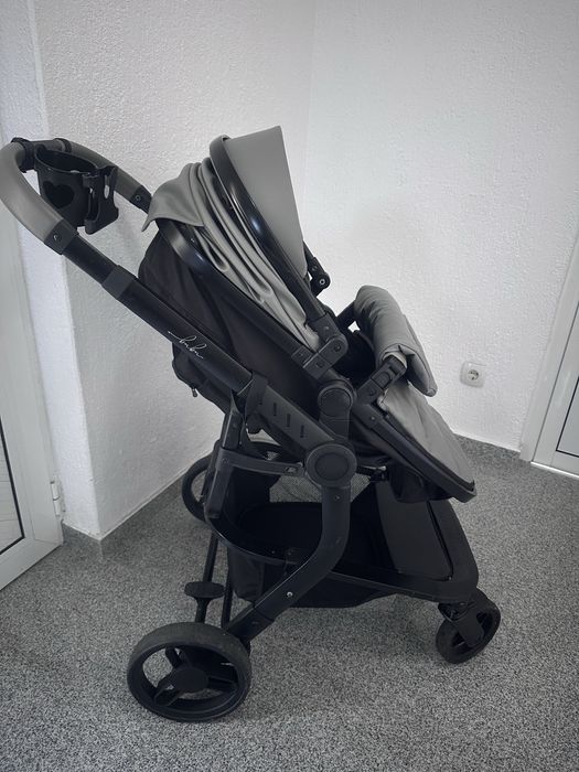 Бебешка количка Bubu 2 в 1 сива