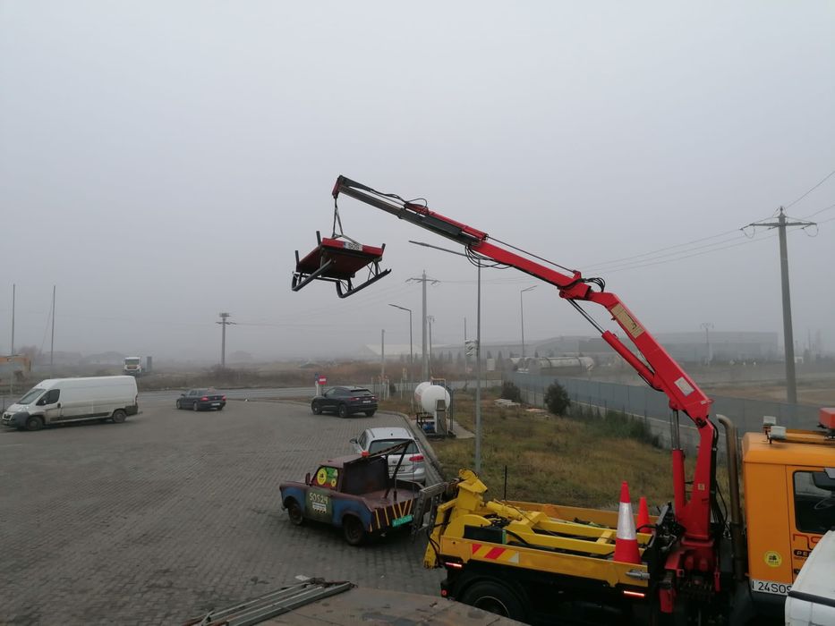 Tractări Auto camioane dube utilaje NON Stop Recuperator