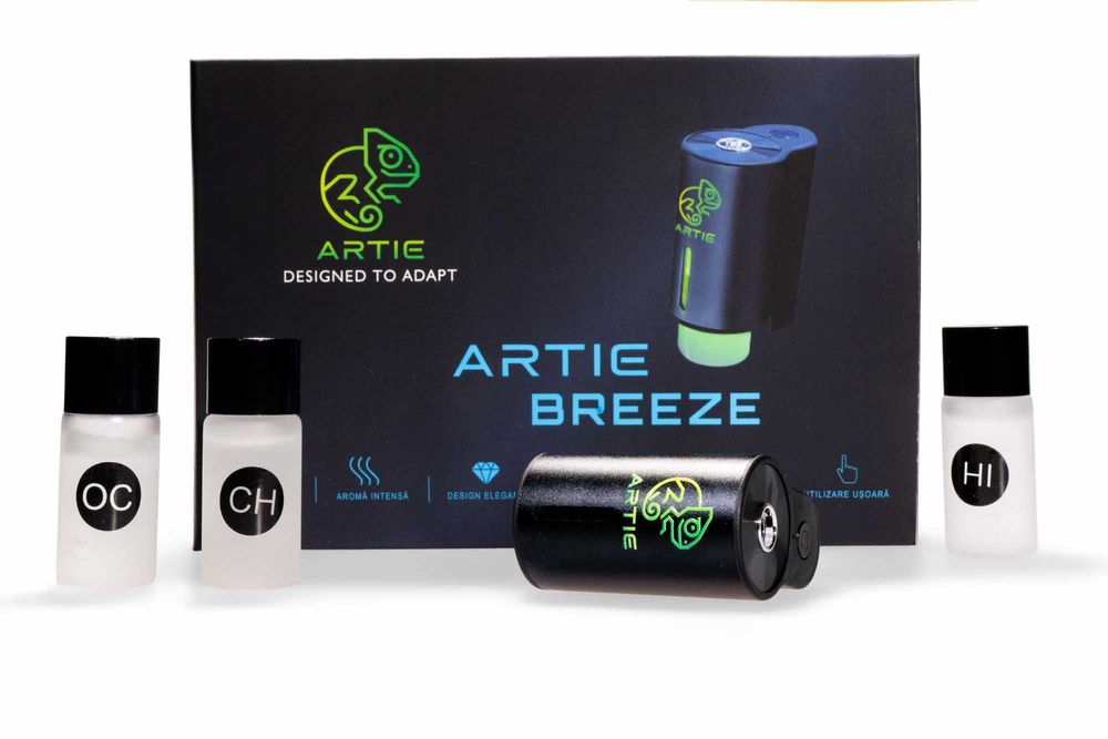 Artie Breeze – Odorizant auto premium cu rezerve dedicate