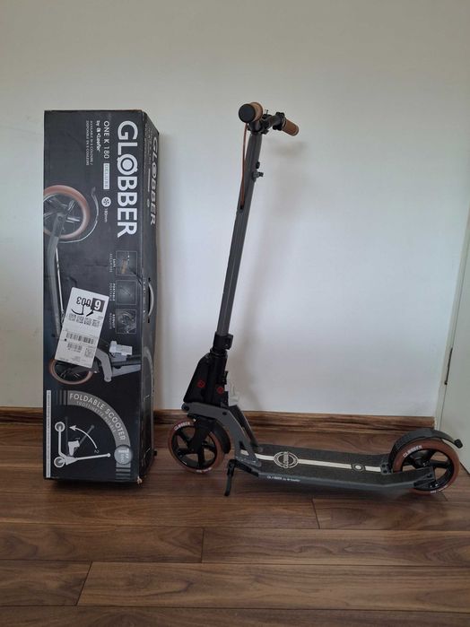 Тротинетка Globber ONE K 180 DELUXE със спирачка - като НОВА