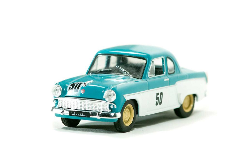 Редкая игрушка в масштабе 1:43: Москвич-407 купе, раллийный!