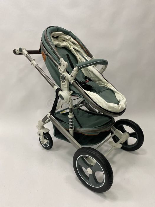 Коляска 3в1 Ining Baby K023 PRO | Люлька + Прогулочный блок | 0–3 лет