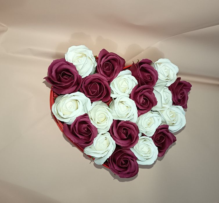 Flori din săpun ușor parfumate