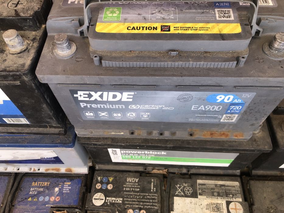 Baterii auto  de renume 90-120 amp