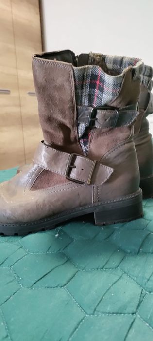 Ghete piele naturala