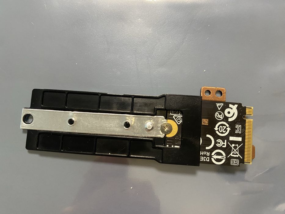 HDD SSD NVMe M2 PCIe 256Gb 22x30mm + adaptor 22x80mm + cooler