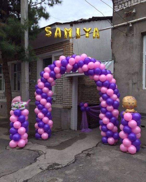 Oformleniya raddom tugʻilgan kun va boshqa marosimlar uchun