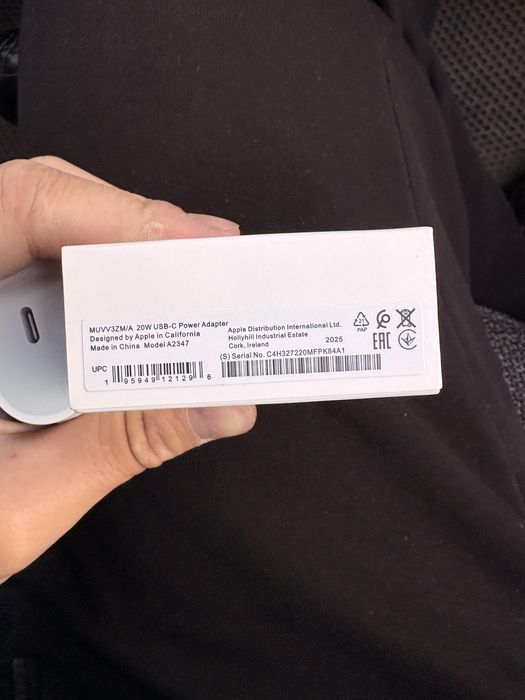 Оригинал адаптер айфона