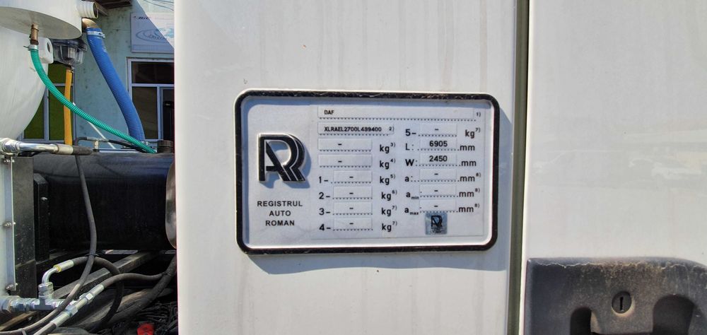 Autovidanja, vidanja combinata, woma, 8000 litri, DAF LF