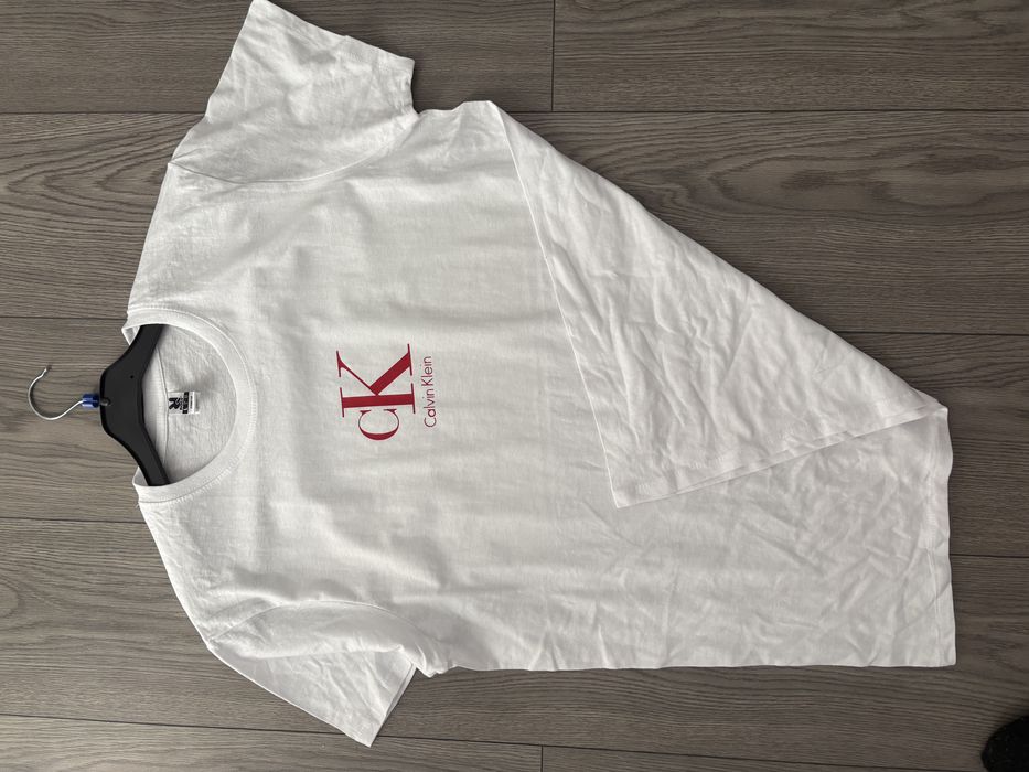 Tricou alb barbati L