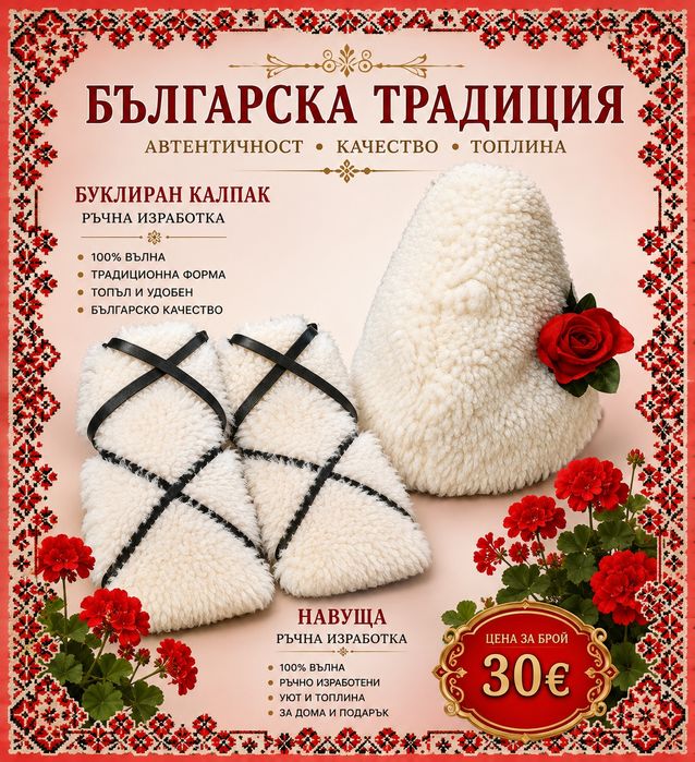 Калпаци навуща и пояси