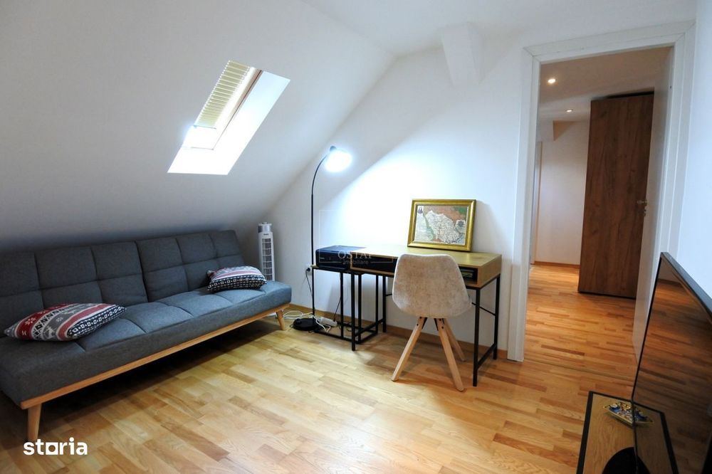 Duplex elegant intr-un bloc tip vila – 90 mp de confort, lumina si i