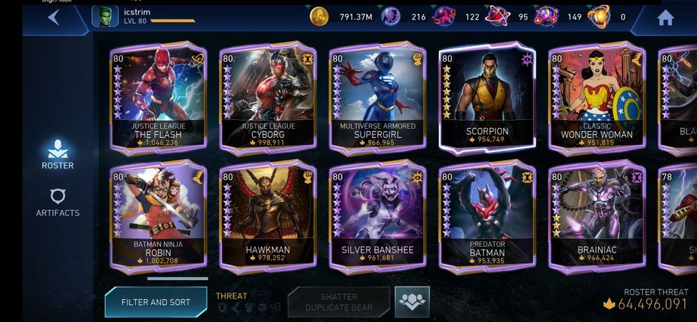 Vând joc Injustice 2 Mobile