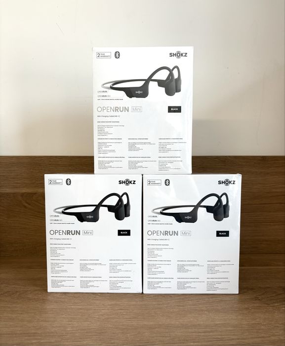 Casti Sport confuctie osoasa Shokz OpenRun Mini - Noi sigilate!