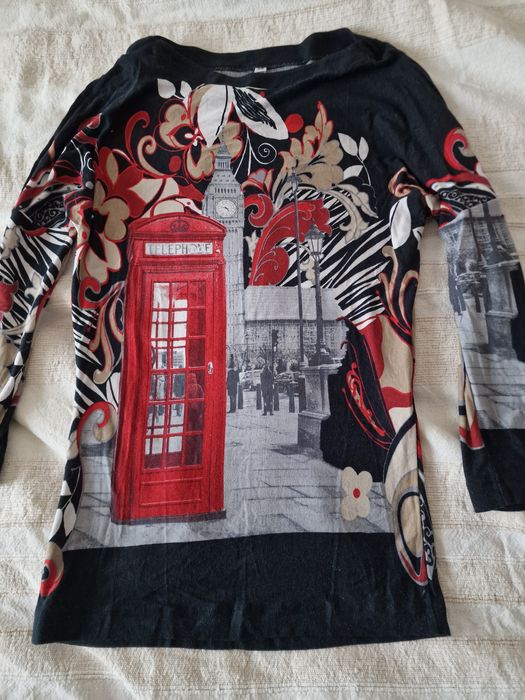 Bluza mâneci treisferturi Madame xs