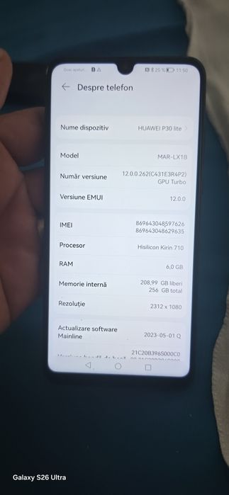 Vand Huawei p30 Lite  6Gb RAM