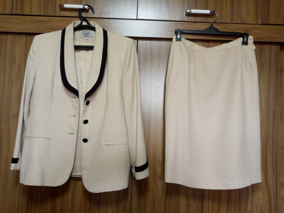 Женский костюм пиджак с юбкой, пр-во США(Made in USA).Размер 14(50-52)