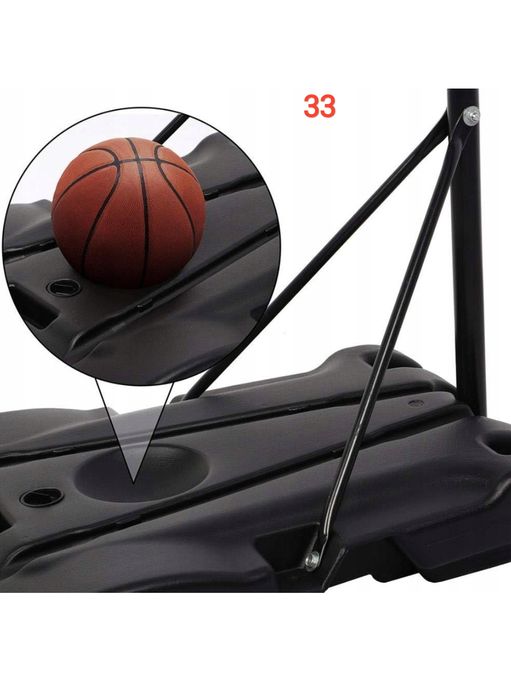 Set de baschet reglabil 196-251 cm.
