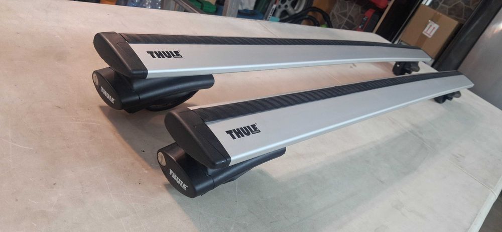 Thule-УНИВЕРСАЛНИ-греди-рейки-релси за куфар-багажник-автобокс Thule-дачия дъстър