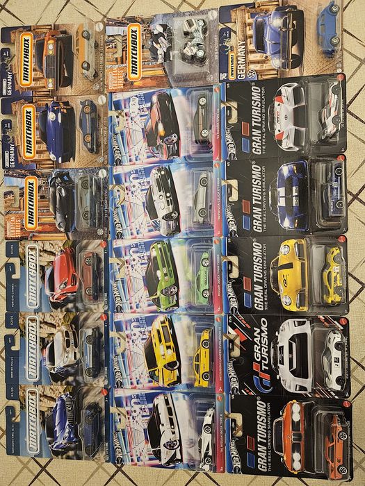 Hot Wheels, Matchbox, Premium, Fast & Furious, Gran Turismo, колички 1