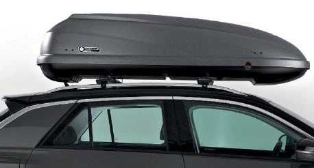 Cutie portbagaj Modula Travel Easy gri 370-460 litri 140 196 x73x51cm