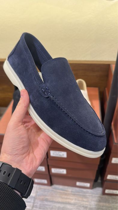 Mocasini Loro Piana peiele naturala Barbat